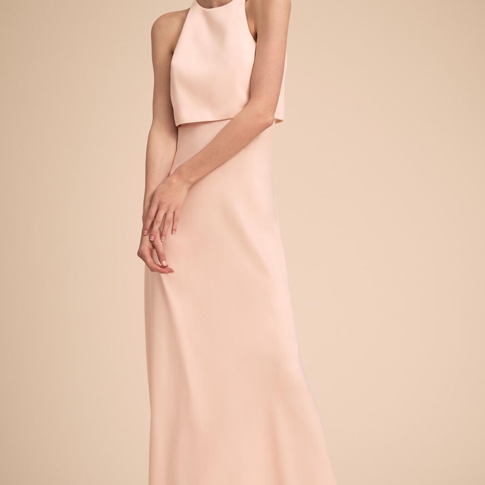 BHLDN Iva Crepe in Blush